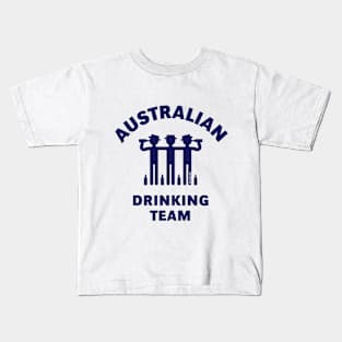 Australian Drinking Team (Booze / Beer / Alcohol / Navy) Kids T-Shirt